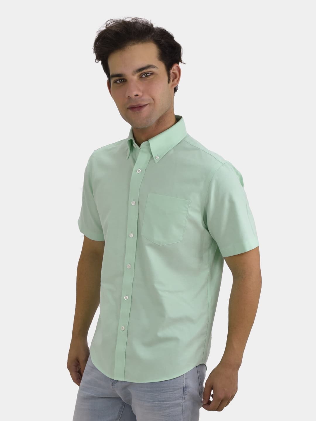 Men Wrinkle Free Short Sleeve Shirt