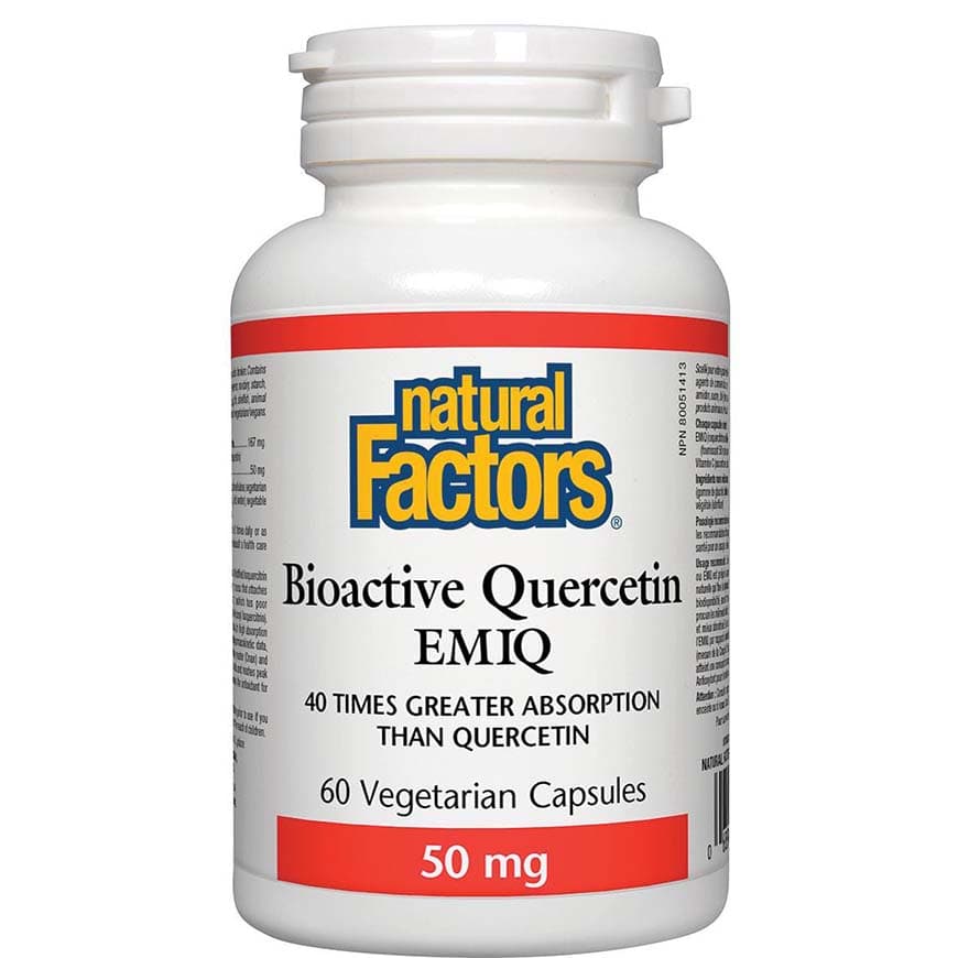 Natural Factors Bioactive Quercetin EMIQ