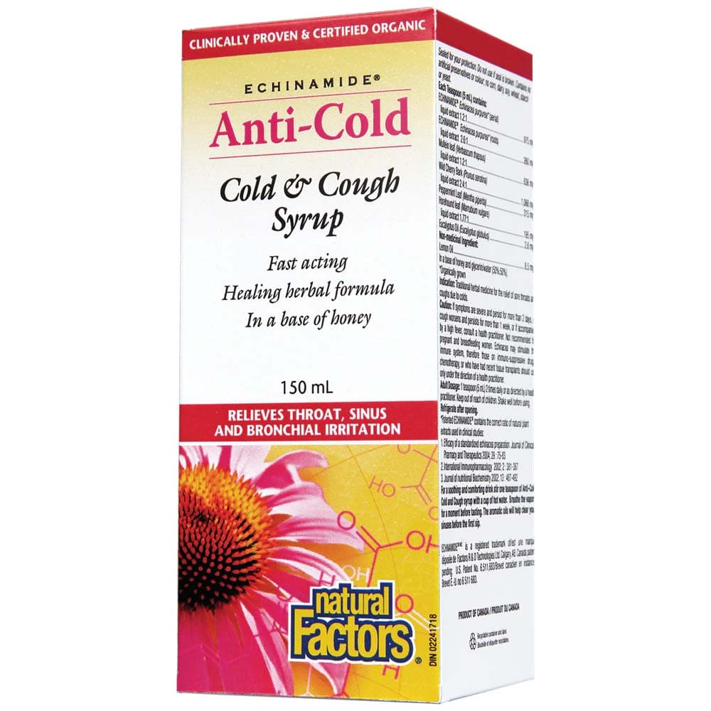 Natural Factors Echinamide Cold & Cough