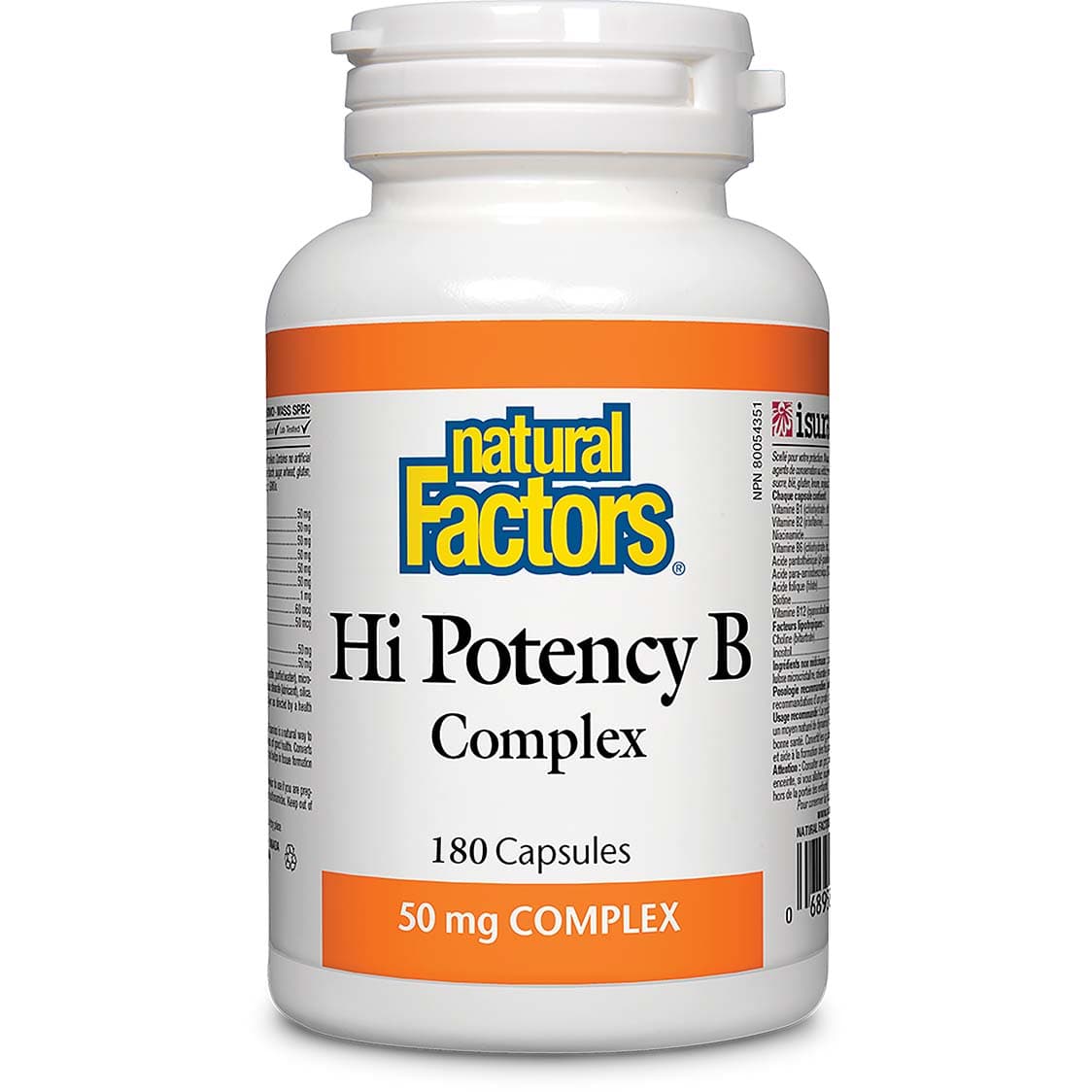 Natural Factors Hi Potency B Complex