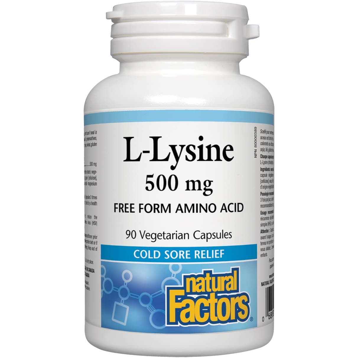 Natural Factors L-lysine