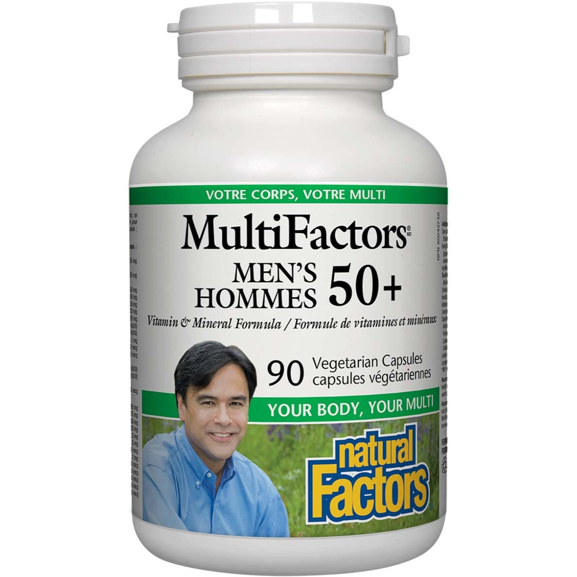 Natural Factors MultiFactors Men’s Hommes 50+