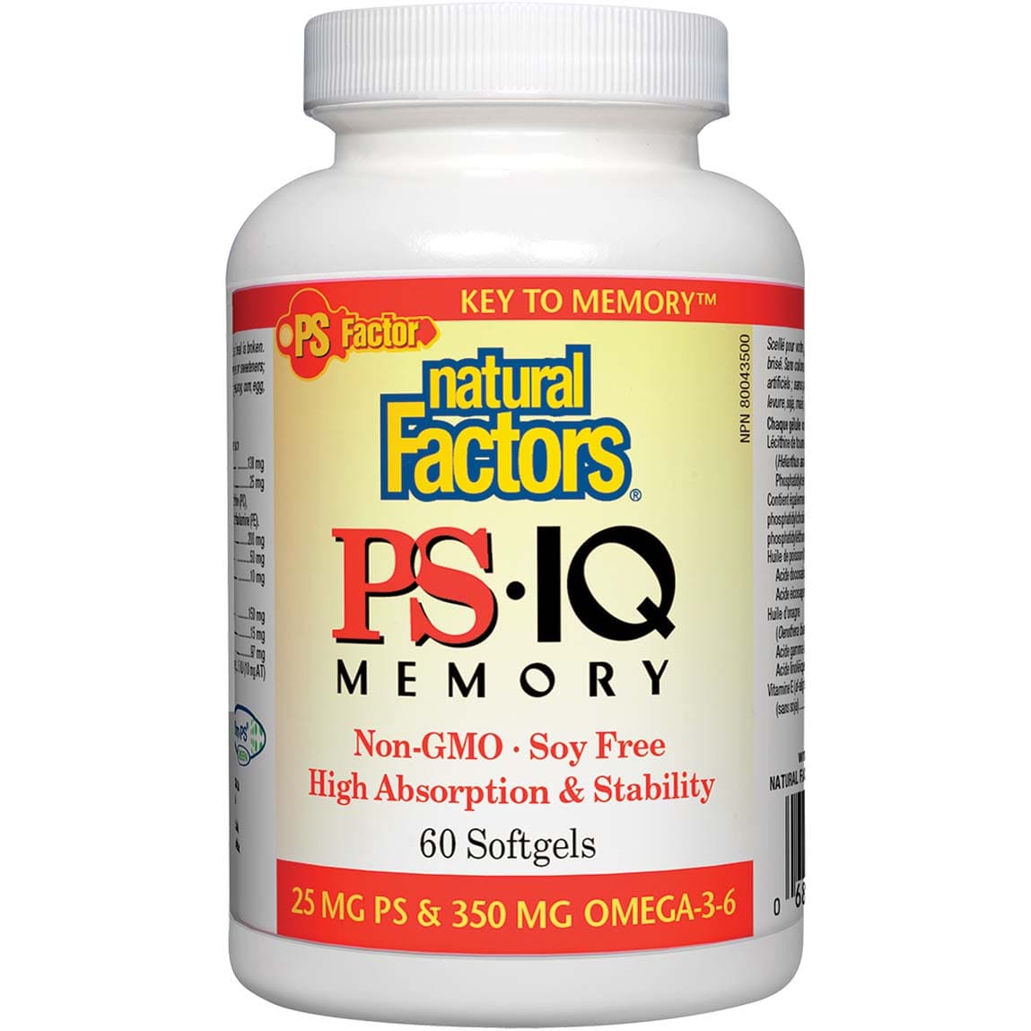 Natural Factors Ps• IQ Memory