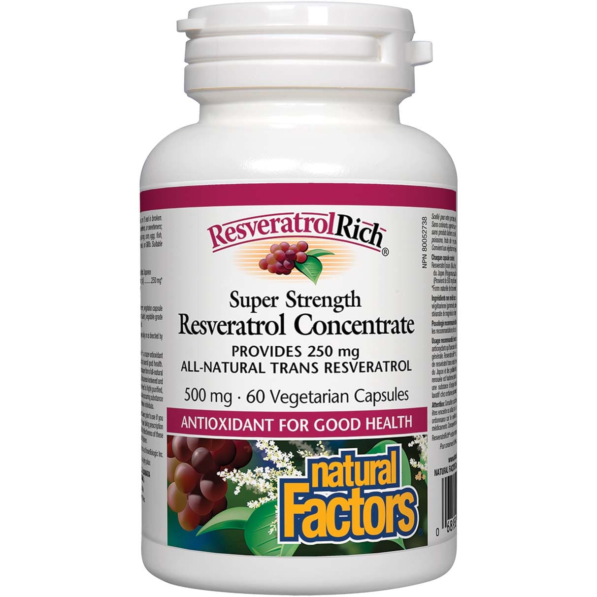 Natural Factors Super Strength Resveratrol Concentrate