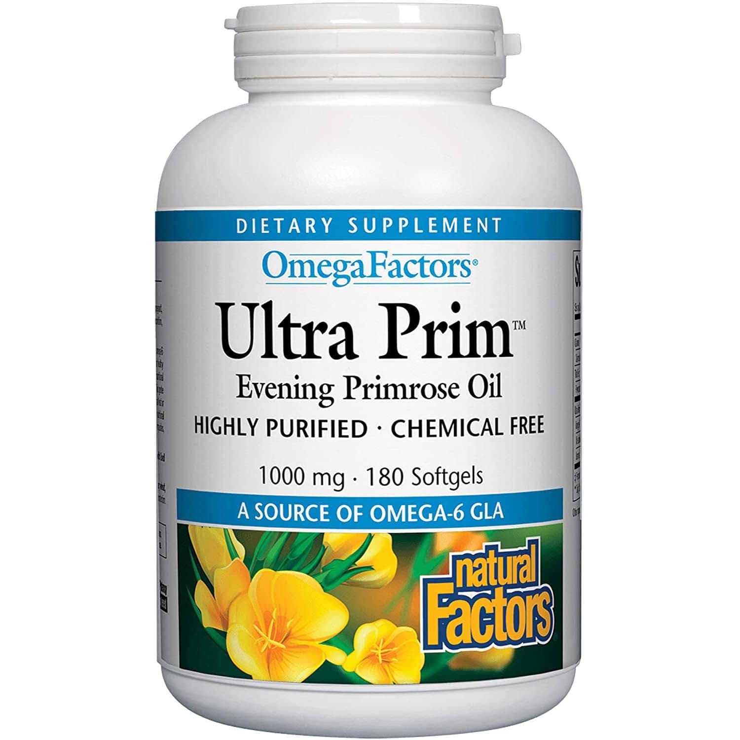 Natural Factors Ultra Prim Evening Primrose Oil