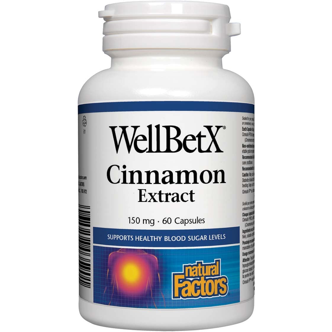 Natural Factors WellBetX CinnamonRich