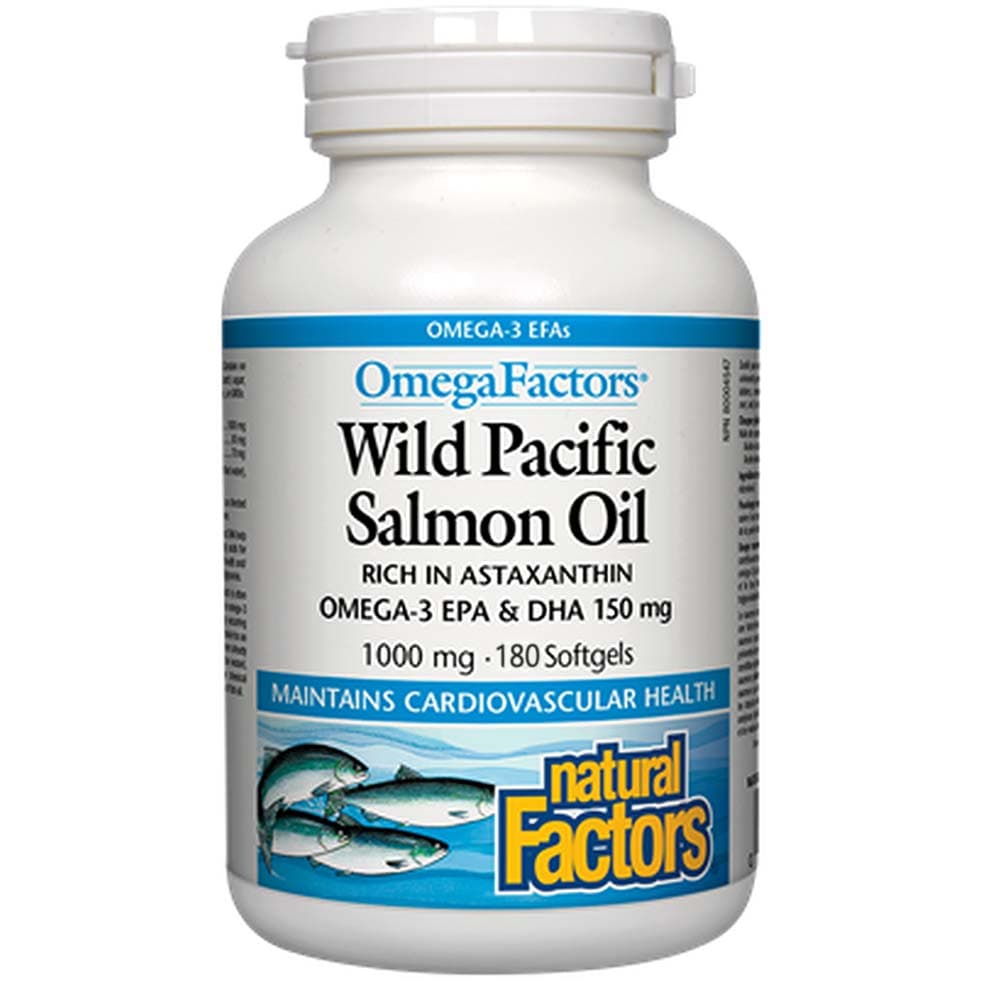 Natural Factors Wild Pacific Salmon Oil
