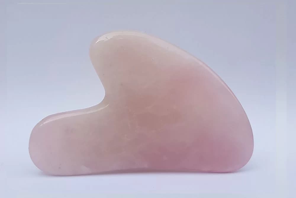 Natural Stone Gua Sha Rose Quartz