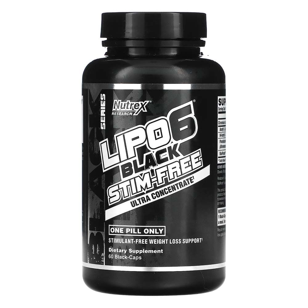 Nutrex Lipo 6 Black Stim Free
