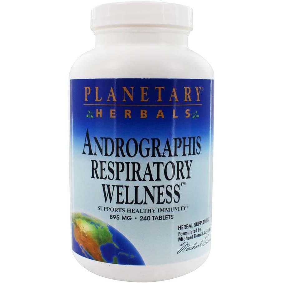 Planetary Herbals Andrographis Respiratory Wellness