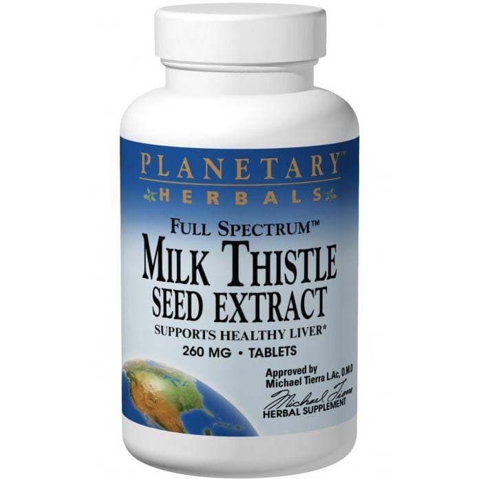 Planetary Herbals Milk Thistle Seed Extract Full Spectrum