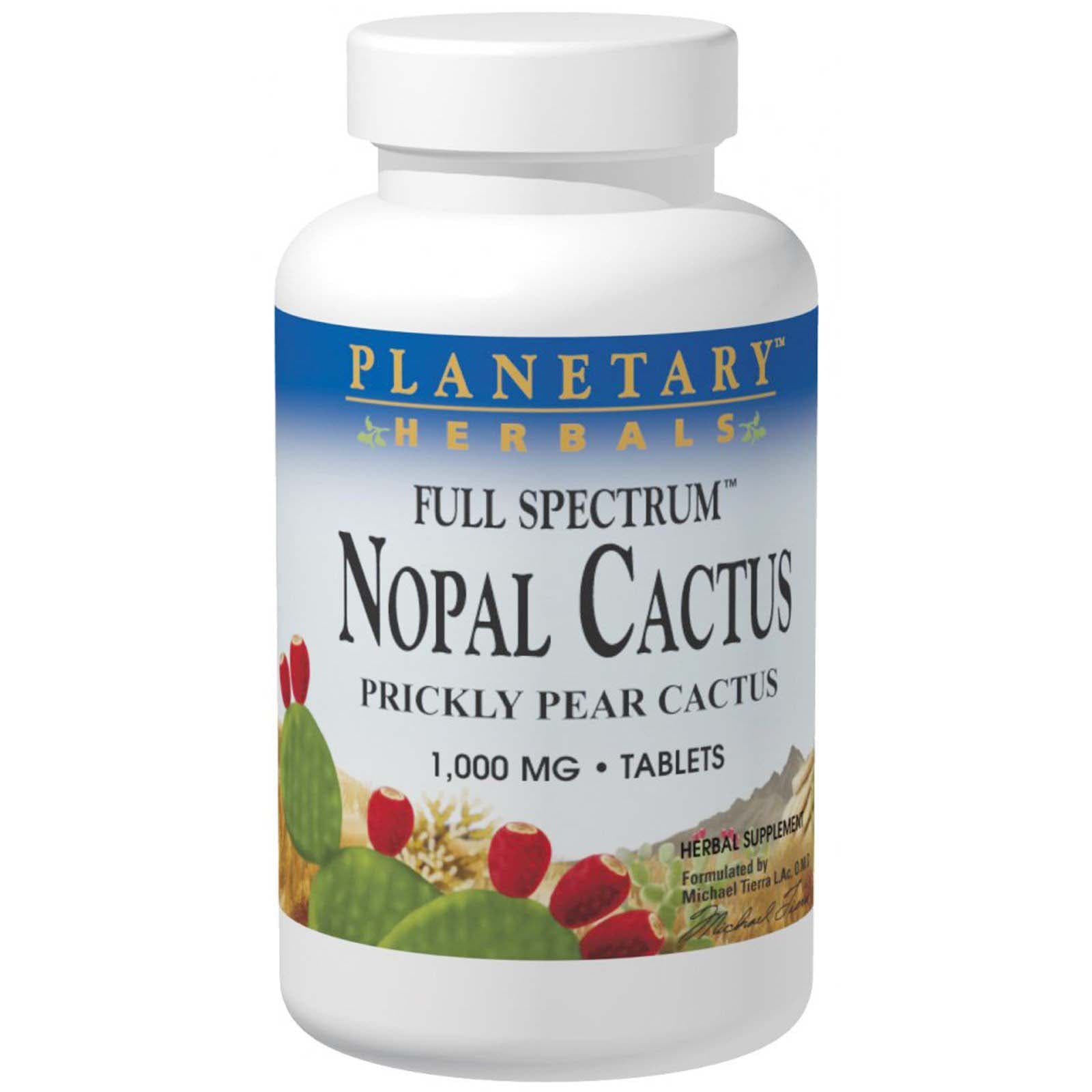 Planetary Herbals Nopal Cactus Full Spectrum
