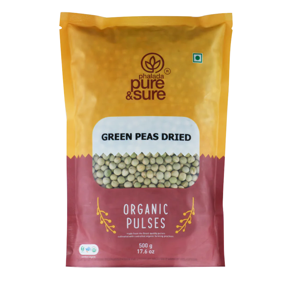 Pure & Sure Green Peas Dried