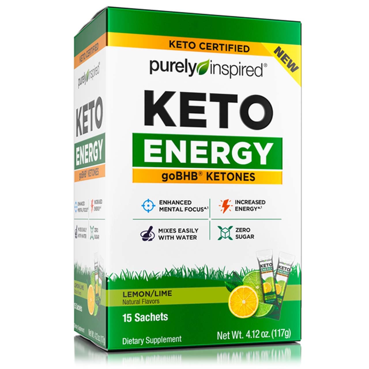 Purely Inspired Keto Energy Lemon