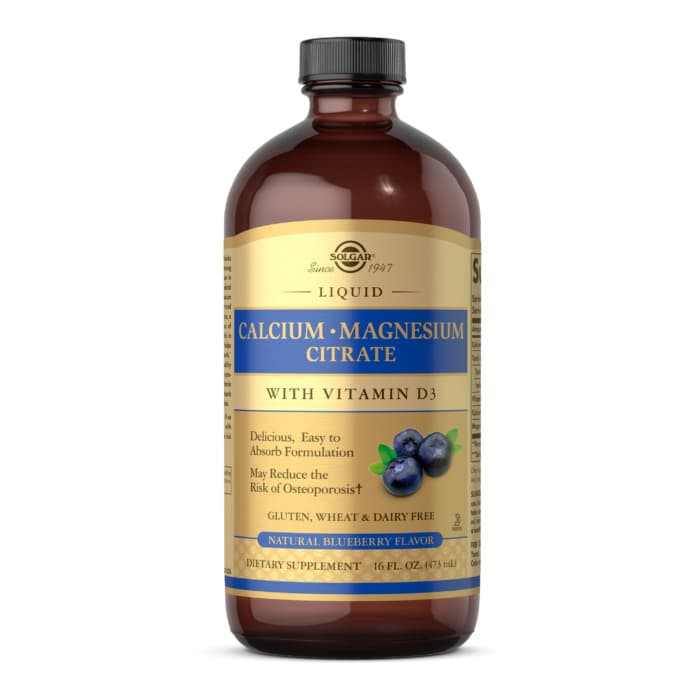Solgar Liquid Calcium Magnesium Citrate With Vitamin D3