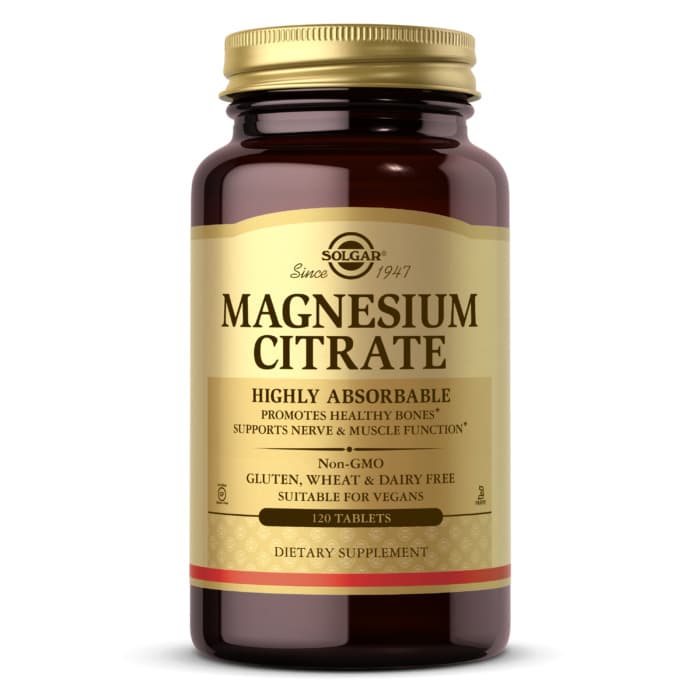 Solgar Magnesium Citrate Highly Absorbable