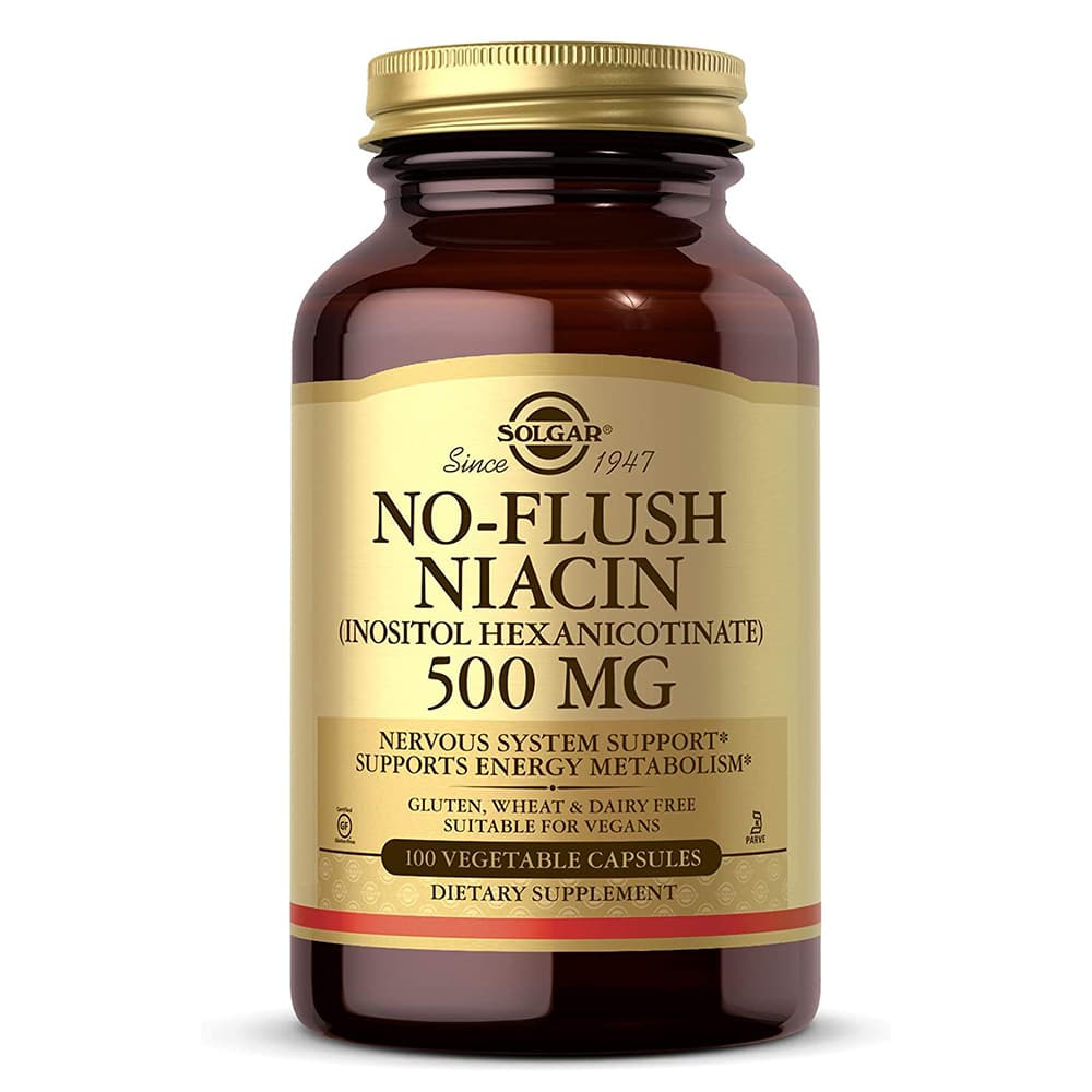 Solgar No-flush Niacin (Inositol Hexanicotinate)