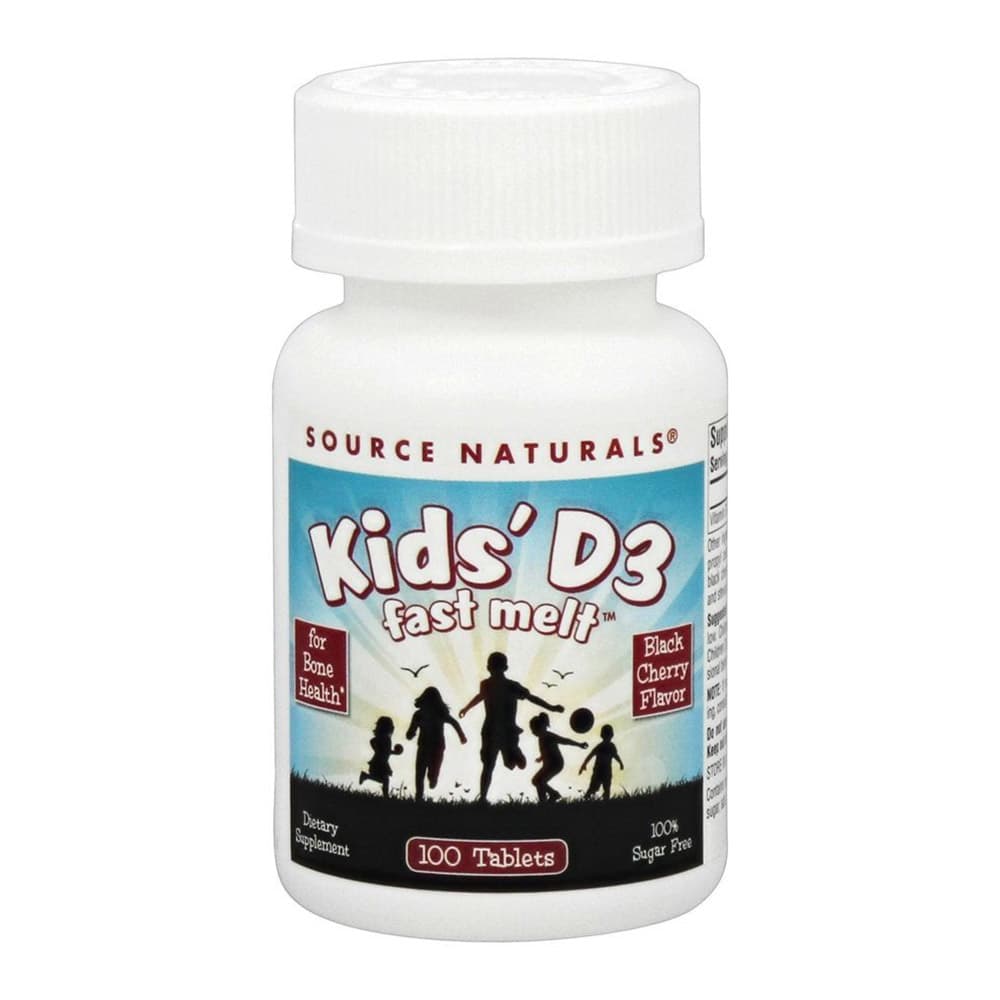 Source Naturals Kids Vitamin D3 Fast Melt