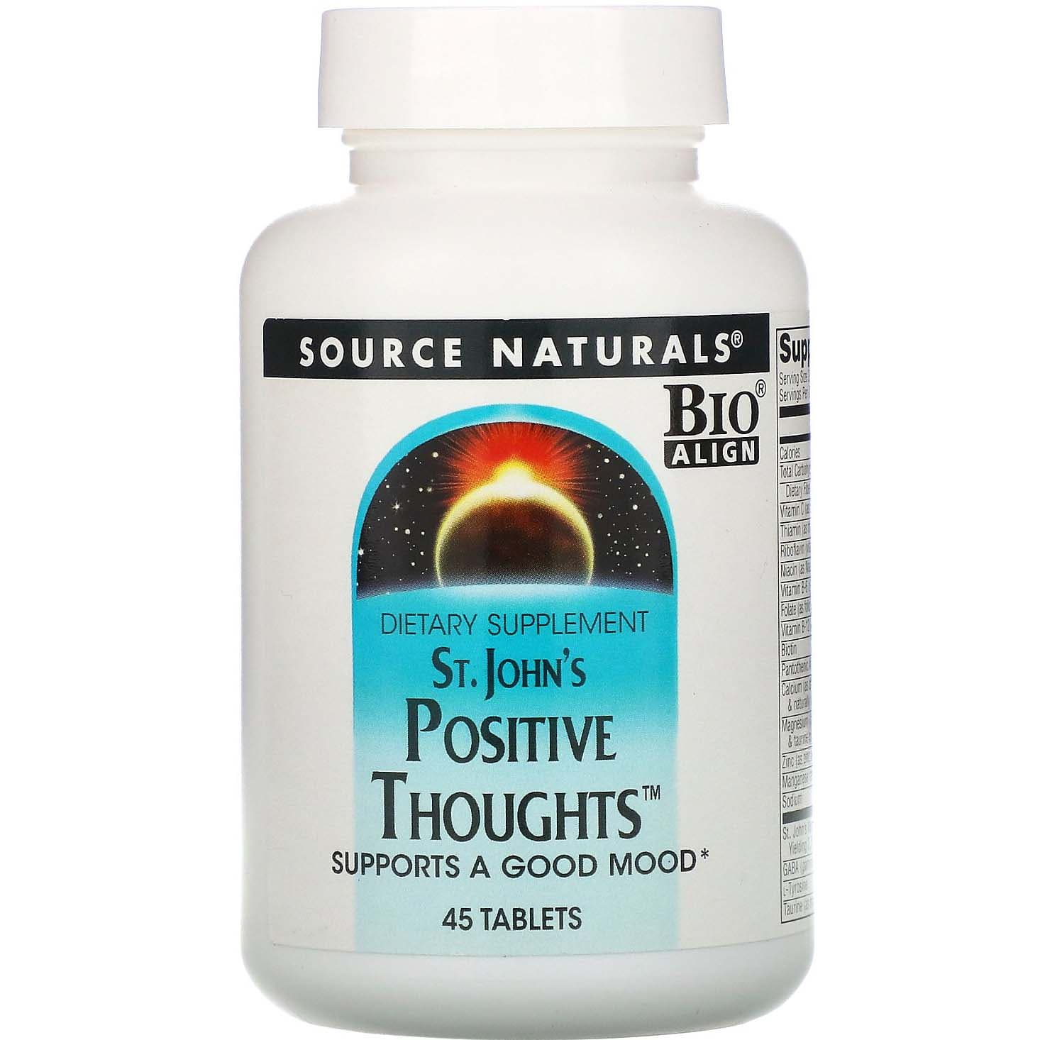 Source Naturals St. John"s Positive Thoughts