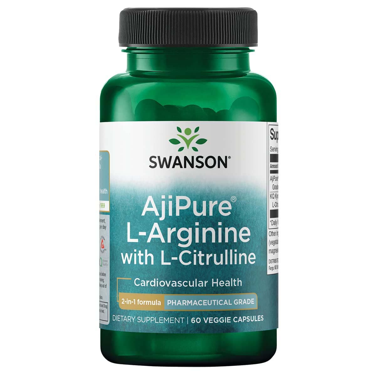Swanson AjiPure L Arginine with L Citrulline