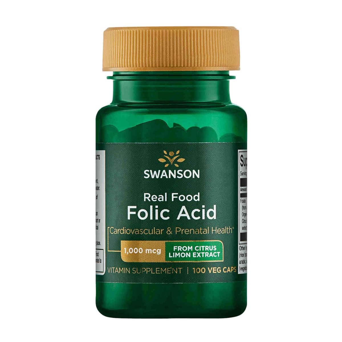 Swanson Real Food Folic Acid