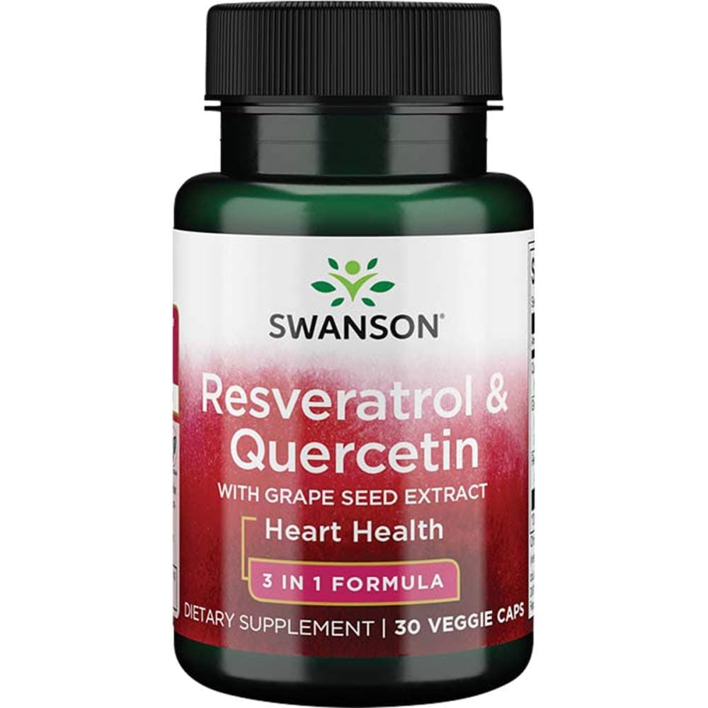 Swanson Resveratrol and Quercetin with Grape Seed Extract