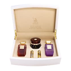 Taif Al Emara"s Violet Oud Collection Oud Perfume Gift Set For Men & Women