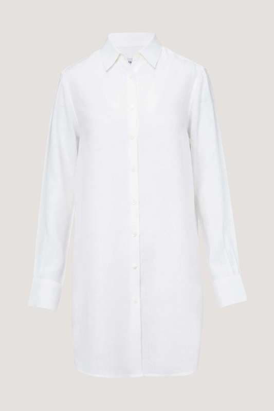 Women Eva Linen Shirt Dress