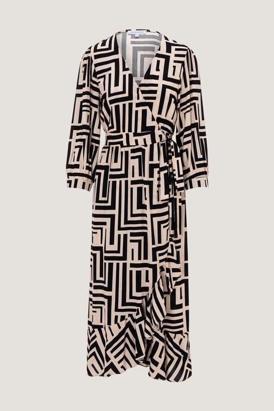 Women Marai Geo Wrap Dress