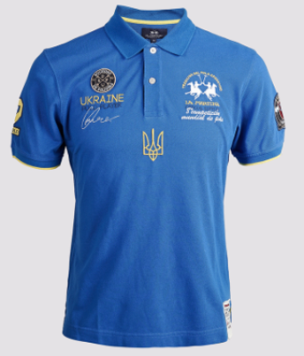 Regular fit 100% cotton short-sleeved polo shirt for men - Vincenzo